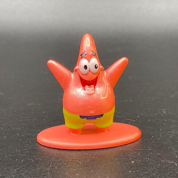 Nano Metalfigs Nickelodeon SpongeBob Patrick Star Die Cast Figure Jadatoys 2018 - Picture 1 of 9
